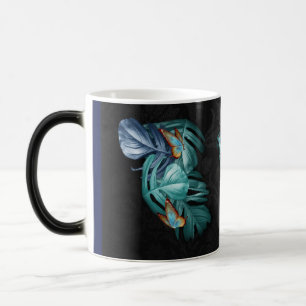 Butterflies of Paradise/Tropical Turquoise  Magic Mug