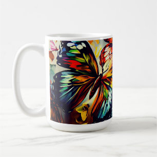 Butterflies Oil Painting Style design11 Coffee Mug