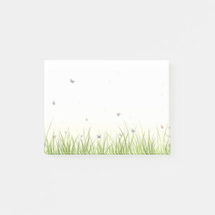Butterflies on a Sunny Day Garden Scene Post-it Notes
