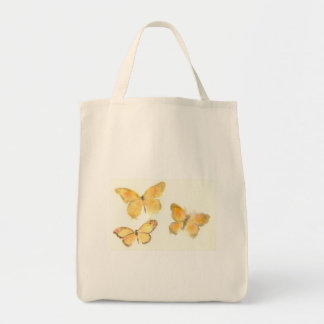 Butterflies Organic Cotton Tote Bag