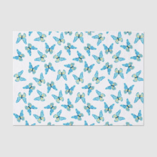 Butterflies Pattern Custom Colours Graphic Tissue Paper