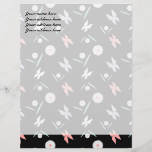 Butterflies Personalised Letterhead