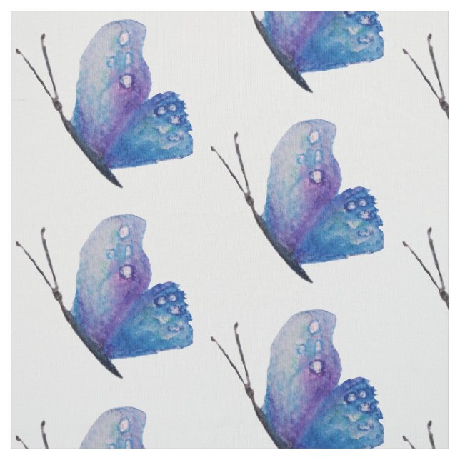 Butterflies Pima Cotton (54" width) Fabric (Swatch)