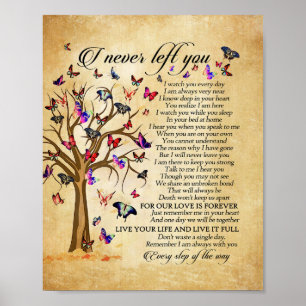 Butterflies & Poem Printing Poster Paper (Matte)