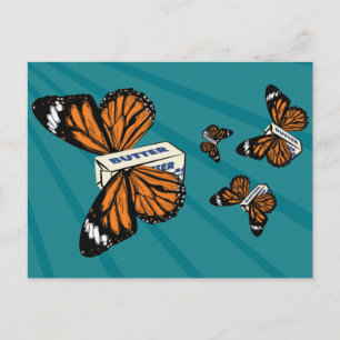 Butterflies Postcard