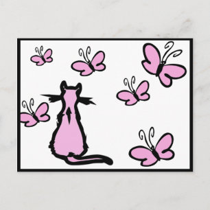 Butterflies Postcard