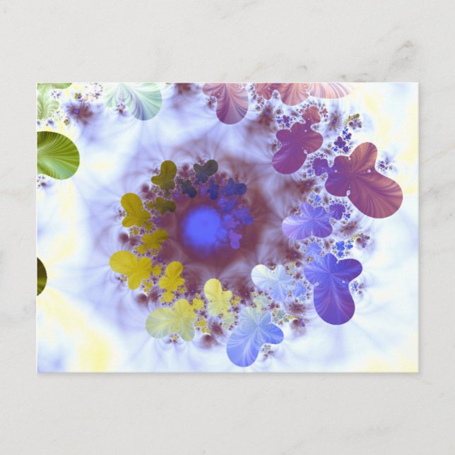 Butterflies Postcard (Front)