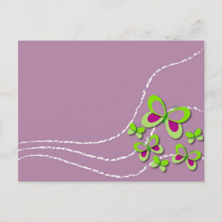 Butterflies Postcard