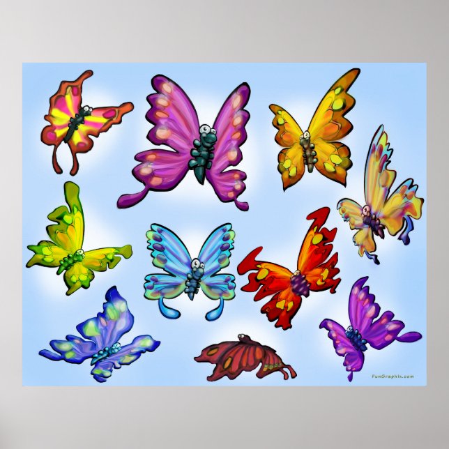 Butterflies Poster (Front)