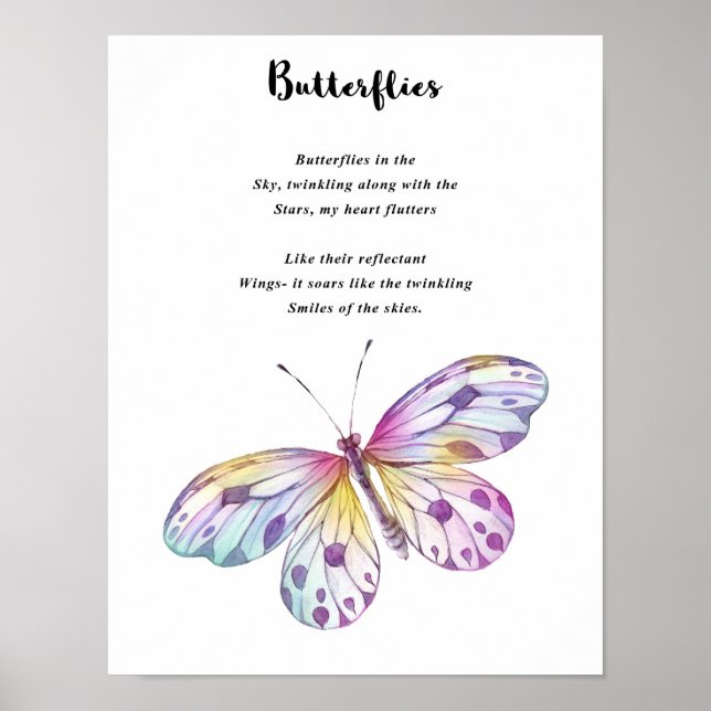 Butterflies Poster (Front)