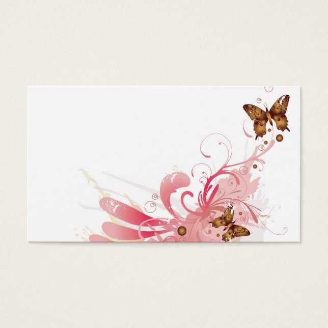 Butterflies Profile Card (Front)