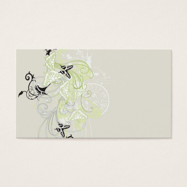 Butterflies Profile Card (Front)