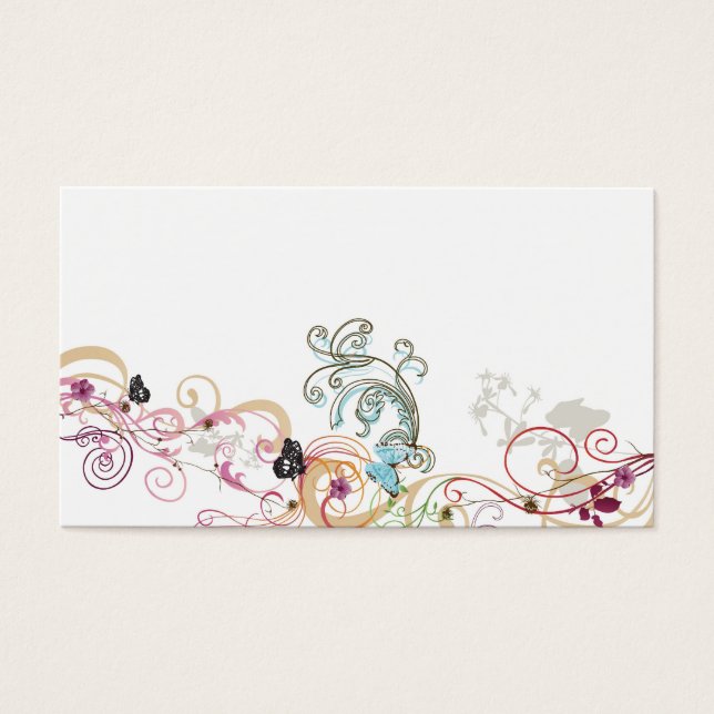Butterflies Profile Card (Front)
