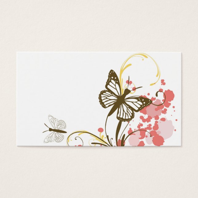 Butterflies Profile Card (Front)