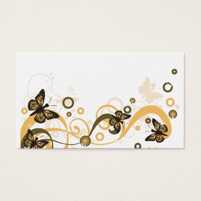 Butterflies Profile Card (Front)