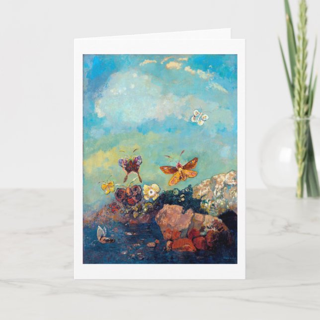 Butterflies, Redon Card (Front)