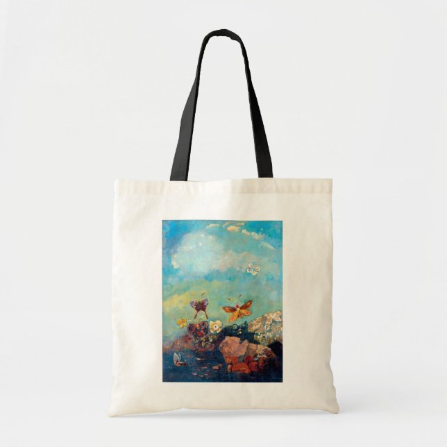 Butterflies, Redon Tote Bag (Front)