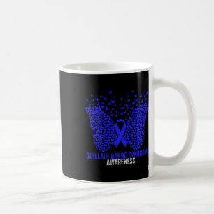 Butterflies Ribbon Guillain Byrre Syndrome Awarene Coffee Mug