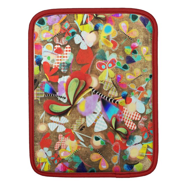 Butterflies Rupydetequila iPad 3 iPad Sleeve (Back)