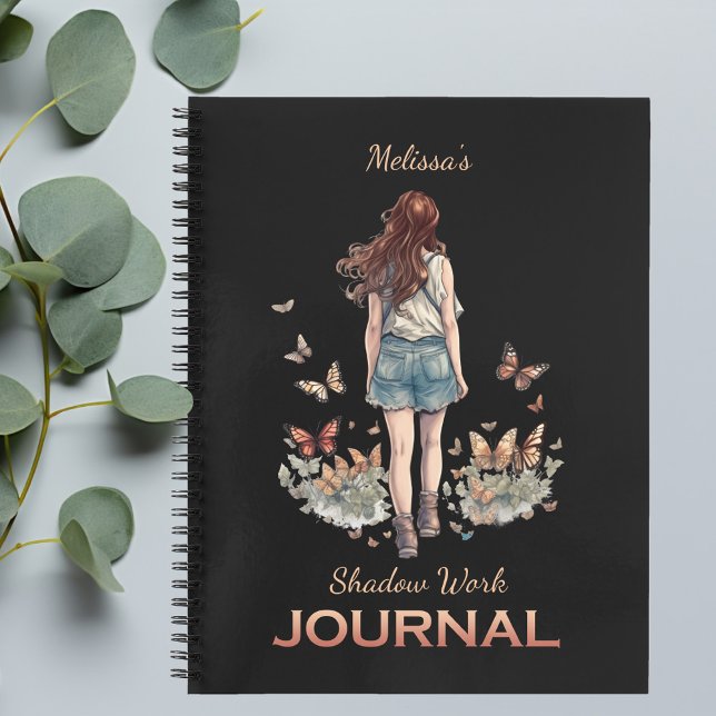 Butterflies Shadow Work Journal Spiral Notebook (Creator Uploaded)