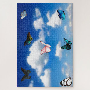 Butterflies Sky Jigsaw Puzzle