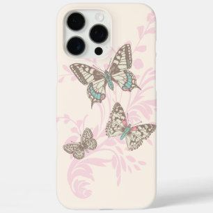 Butterflies swallowtail painted lady inked art iPhone 16 pro max case