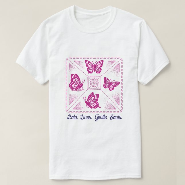 Butterflies T-Shirt (Design Front)