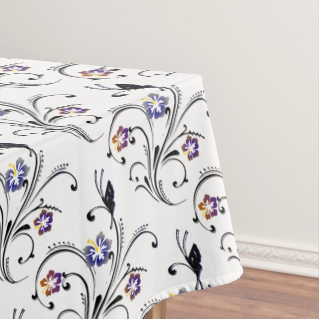 Butterflies Tablecloth (In Situ)