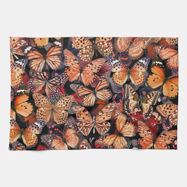 Butterflies Tea Towel (Horizontal)
