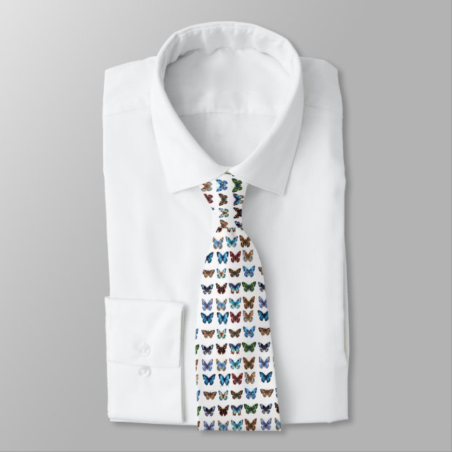Butterflies Tie (Tied)