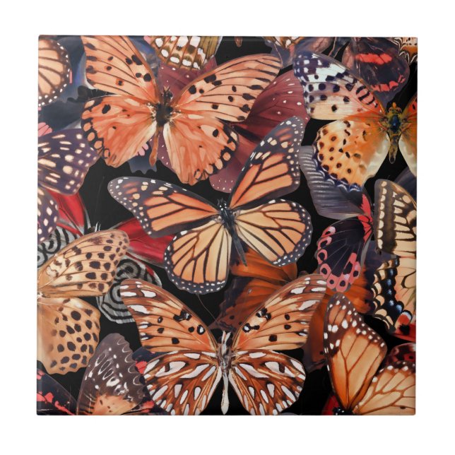 Butterflies Tile (Front)
