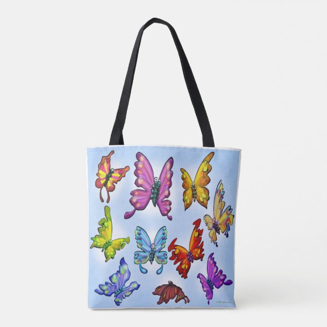 Butterflies Tote Bag (Back)