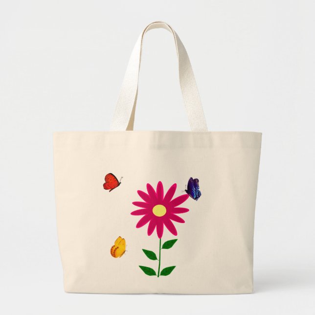 Butterflies Tote Bag (Front)