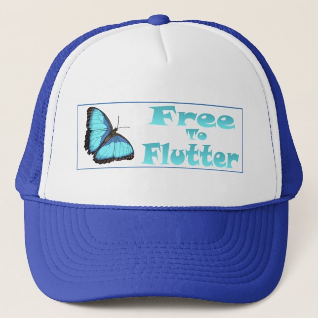 Butterflies Trucker Hat (Front)