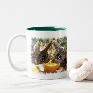 BUTTERFLIES Two-Tone COFFEE MUG