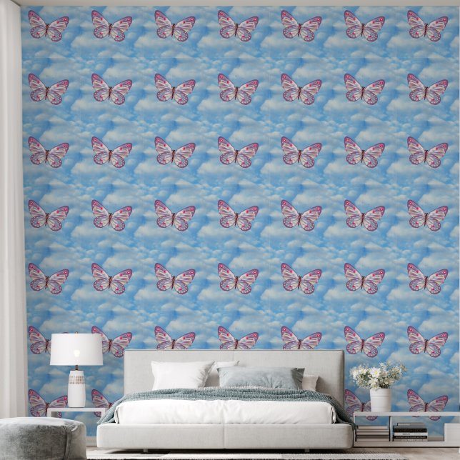 Butterflies Wallpaper (Bedroom)
