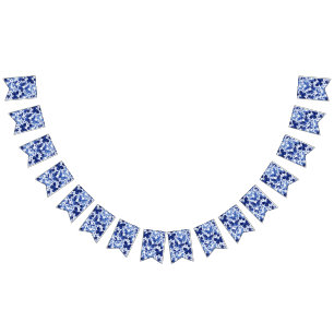 Butterflies Watercolor Blue Bunting