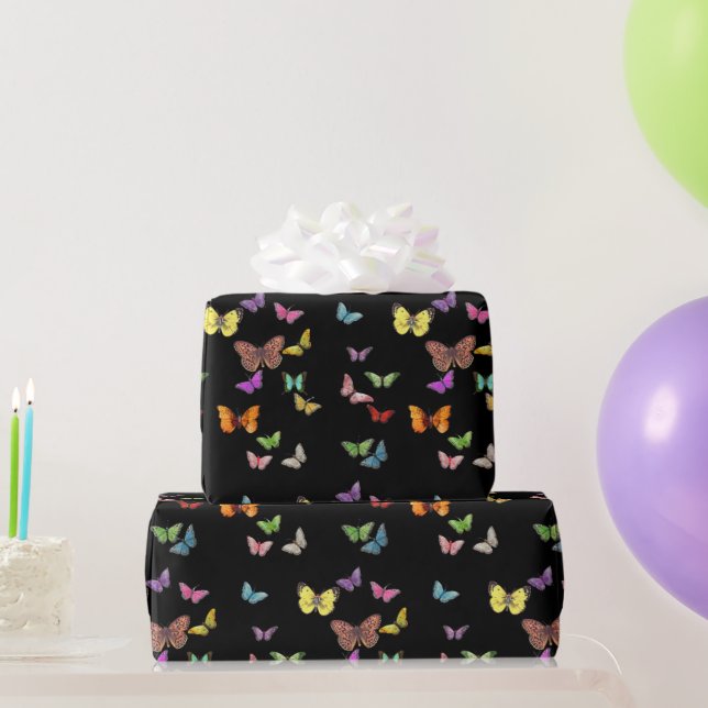 Butterflies Wrapping Paper (Party Gifts)