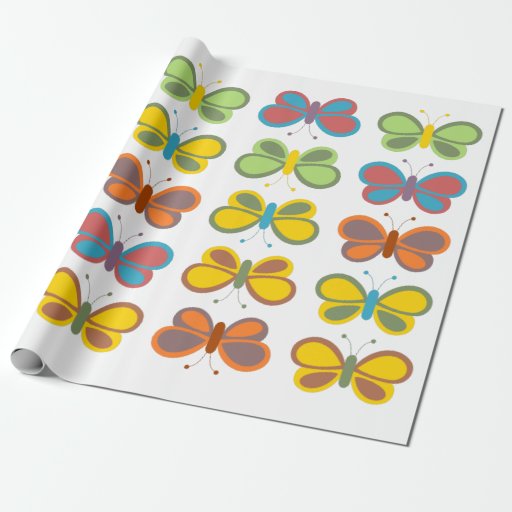 Image of Butterflies Wrapping Paper