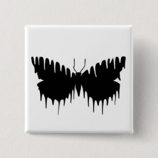 Butterfly 15 Cm Square Badge
