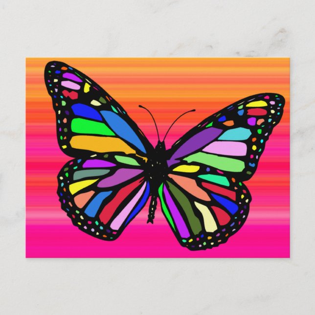 Butterfly 1 postcard (Front)