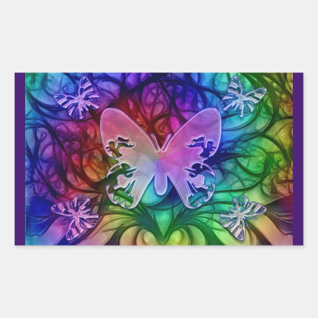 Butterfly 1 Sticker (Front)