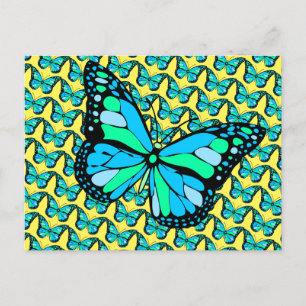 BUTTERFLY-21    POSTCARD