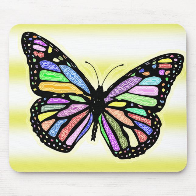 Butterfly 2 mouse mat (Front)