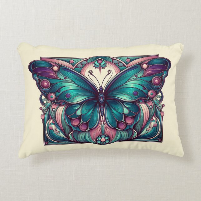 Butterfly 4 decorative cushion (Front)