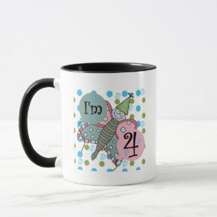 Butterfly 4th Birthday Tshirts and Gifts Mug