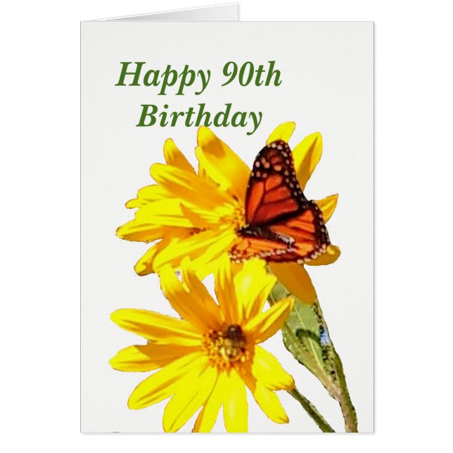 Butterfly 90th Birthday (Front)