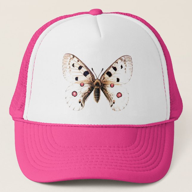 Butterfly 9 trucker hat (Front)