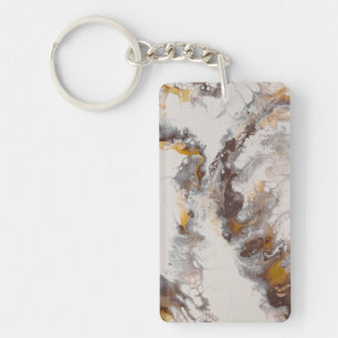 Butterfly - abstract acryl key ring