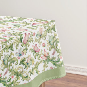 Butterfly Acanthus Tablecloth